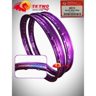(A013) 2 PCS ALLOY RIM THAILAND ALOI RIM KONG ALLOY SC 140 X 17 "TK2"