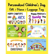 [SG Seller] Personalised Gift Name Tags for Children's Day