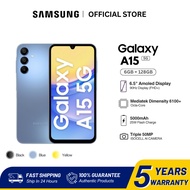 Samsung Galaxy A15 5G (6GB+128GB) | 6.5" Super AMOLED Display | 50MP Camera | Samsung Malaysia Warra