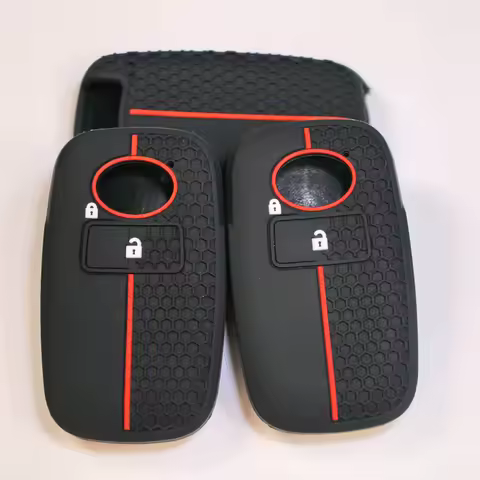Fashion Luxury For Toyota Wigo Raize Key Case For Daihatsu Rocky 2 Buttons Car Cover Keychain Holder