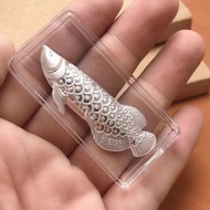 999 Sterling Silver Tea Boiling Water Dedicated Pure Silver Tea Ceremony Accessories Silver Arowana 