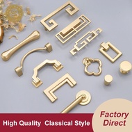 Classical Drawer Knob and Handle Modern Cabinet Handle Wardrobe Handle Gold handle for cabinet door 