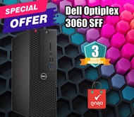 คอมพิวเตอร์ตั้งโต๊ะมือสอง Dell Optiplex 3060 SFF (i3-8100 Ram8GB HDD500GB) สภาพดี มือสอง ประกันร้าน 