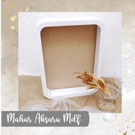 [35x55 CM] ASKARA Dowry Frame OVAL SQUARE Wedding Dowry Frame/ 35x55 CM