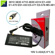 Acer Aspire 3810 4220 4410 4520 4710 4810 4920 5738 7551-5358 19V 3.42A (5.5*1.5/1.7) 65W Laptop Rep