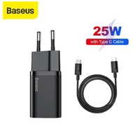 BASEUS CHARGER 25W USB C TO C SUPER FAST CHARGING 100% ORIGNAL 25WATT PD ADAPTOR QUICK CHARGER Si 3A