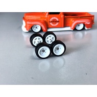 Z240 Rubber wheels Tayar getah 1:64 Hot wheels - Fifteen52 Turbomac 10mm, Axle Medium