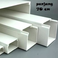 NISO Ducting Duct Cable/ Cable Protector/ Wiring Cable Duct PVC 70cm 10x10 10x15 16x16