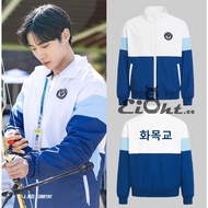 Manhwa Head Over Heels Gyeonwoowa Sunnyeo Kyunwoo Archery Romantic Outfit Drakor Jacket