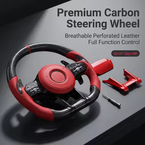 Carbon Car Steering Wheel for Mercedes Benz AMG Cls Glc Gle Gls Gla Cla W204 W205 W167 W177 W206 W21