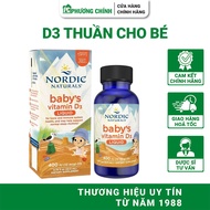 D3 Nordic Naturals Babys Vitamin D3 Liquid Bổ Sung D3 Thuần Cho Trẻ Sơ Sinh 22.5ml