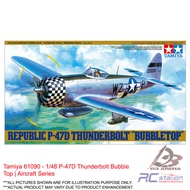 Tamiya #61090 - 1/48 P-47D Thunderbolt Bubble Top | Aircraft Series