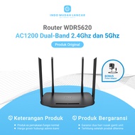 Tp-Link TL-WDR5620 AC1200 Dual-Band 2.4Ghz and 5Ghz Router with 4 Original Used Antennas with Bonus 
