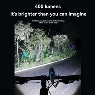LACP NEW Bike Horn with Light Electric Bicycle Bell &amp Rechargeable Headlight Wireless Remote Cont