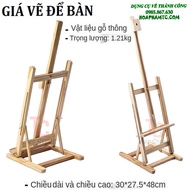Mini wooden easel for desk, student easel - Folding easel