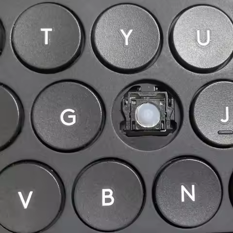 Replacement Keycap Key cap &Scissor Clip&Hinge For Logitech K780 Keyboard Grey