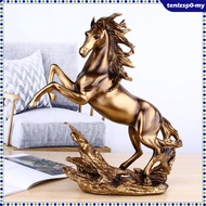[tenlzsp0] Horse Statue Lucky Horse Statue Horse Figurine Ornament for Dinner Table Desk Decoration