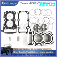 FEYUJ STD 68มม. 321cc 15-24สำหรับ Yamaha YZF-R3 MT03 YZF R3 2MS-E1311-00-00ปะเก็นลูกสูบกระบอกสูบเครื