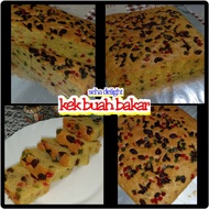 Kek Buah Bakar Moist