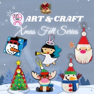 BabyYaya Christmas Felt DIY - For Kids & Adult DIY Art Craft / Chritmas Santa Plushie DIY
