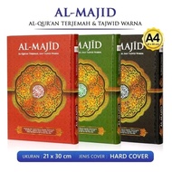 Al-Quran Almajid A4, Al-Quran Translation Tajweed Color Size A4