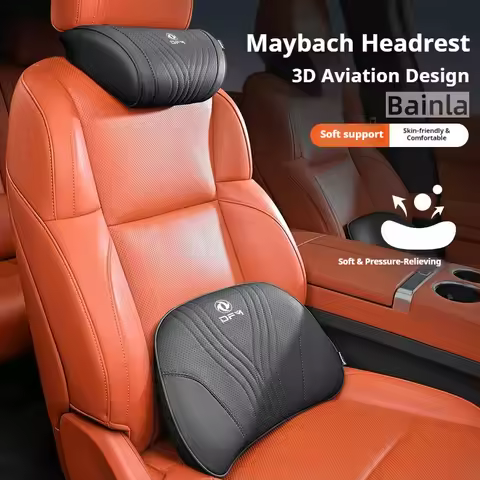 For Dongfeng DFSK DFM Aeolus MX6 S50 T5 S30, Car Headrest Neck Support Seat Universal Adjustable Car