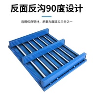 Steel Logistics Forklift Tray Pallet Card Heavy-Duty Shelf Iron Industrial Warehouse Moisture-Proof 