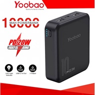 Yoobao YB6024Q 10000mah Powerbank QC3.0 22.5W Super Fast Charge 3 Ouput Type-C Input Yaobao Power Ba