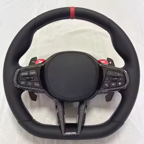 Best SellingCar Steering Wheel LED Carbon Fiber G30 G20 G01 G02 G05 G06 G07 M4 M5 F90 M8 X3 X4 X5 F4