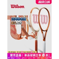 Wilson Wilson Tennis Racket2025French Open Wilson CLASH/BLADE/SHIFT Professional Full Carbon Fiber