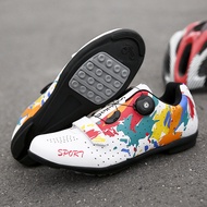 Free Shipping 2022 Couple Camouflage Cycling Shoes No Lock Road Bike Shoes Men Women Spd Sport Bicycle Shoes Mountain Bike Shoes Non Cleats Shoes For Roadbike Rubber Sole Pedal Shoes