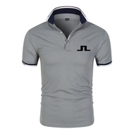 Outdoor Sports Shirt Summer New Jl Golf Mens T-shirt Comfortable Breathable Quick-drying Golf Short