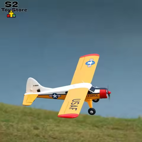 FMS 800mm Beaver RC Airplane Beginner-Friendly Trainer Plane with High Wing Easy to Fly & Stable Ele
