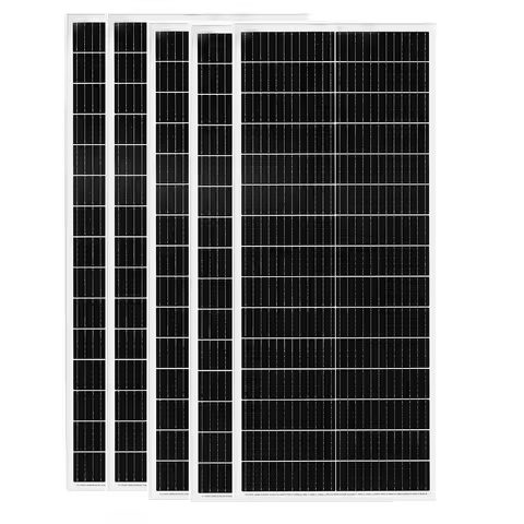 Rigid Glass solar panel power 100W Size 44.33 x 18.03 in,1 -10 pcs 100 W Photovoltaic 200W - 1000W f