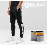 celana training jogger rebook panjang jogger pria - jogger cowok terkini