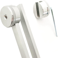 2X 128 Hz Tuning Fork Weighted Bio-Acoustic Tuning Fork for Therapy 128 Hz Acoustic Slider Tuning Fo