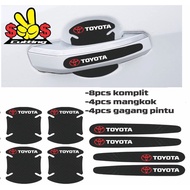 Toyota Car Door Handle Protector Carbon Handle Sticker