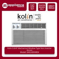 Kolin 0.6HP Mechanical Window Type Non Inverter Aircon KAG-60HME4