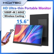 HCK 15.6 Portable Monitor 1080P60HZ IPS FHD Led Portable Monitor Type-C HDMI Ultra-thin For Laptop