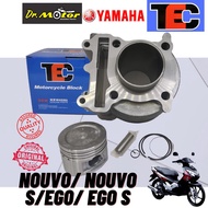 YAMAHA SCOOTER NOUVO S NOUVOS EGO S EGOS NOVO NOVOS CYLINDER Block COMPLETE SET BLOK PISTON RING TEC