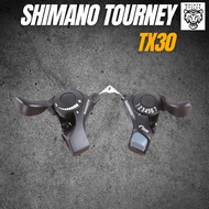 Shimano Shifter TX30-7. Derailleur Shifter 7 Gears 21 Speed Biycle
