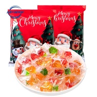 (Express Delivery)圣诞节糖果 高颜值网红创意圣诞造型软糖qq糖 零食小礼物แอนดี้ Hristmas - 500G