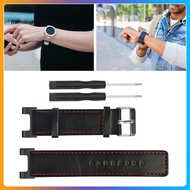  Watch Band Breathable Waterproof Soft Faux Leather Sports Watch Belt Replacement for Amazfit T-Rex/T-Rex Pro