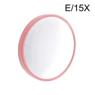 Eilkmxlcvnoi-1/2/5/10/15X cermin pembesar dengan dua cawan sedutan pembesaran berbingkai pembesar cermin alat solek mandi bulat cermin M2D4haionecnf