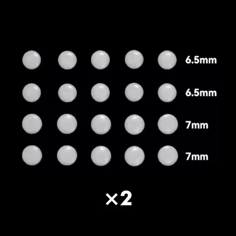 Esports Tiger Universal DIY Dots Mouse Feet Mouse Skates for Logitech,Razer Gaming Mouse