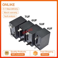 Huadi range hood CBB61 4/5uf 7UF 500V motor starting capacitor plug-in capacitor accessories