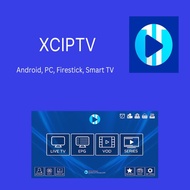 Xciptv IPTV Player IPTV Xciptv Full Channel Siaran Penuh Live Tv Malaysia - 1 / 3 / 6 Bulan XCIPTV P