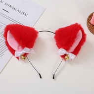 Bando Karakter Telinga Kucing  Bando Bell Kucing Cosplay Bandana Lucu Karakter Hewan Fashion Aksesor