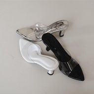 KLERANCE Calia Transparent Heels (7cm) | Bien the Label | Transparent Heels | Glass Pointed Heels | 
