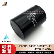 EPCOS B43310-B9478-A1 400V4700UF EPCOS penyongsang kapasitor elektrolitik voltan tinggi